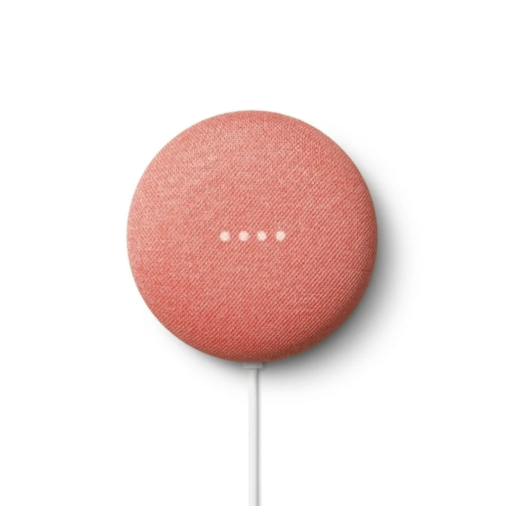 Google Home Nest Mini in Coral